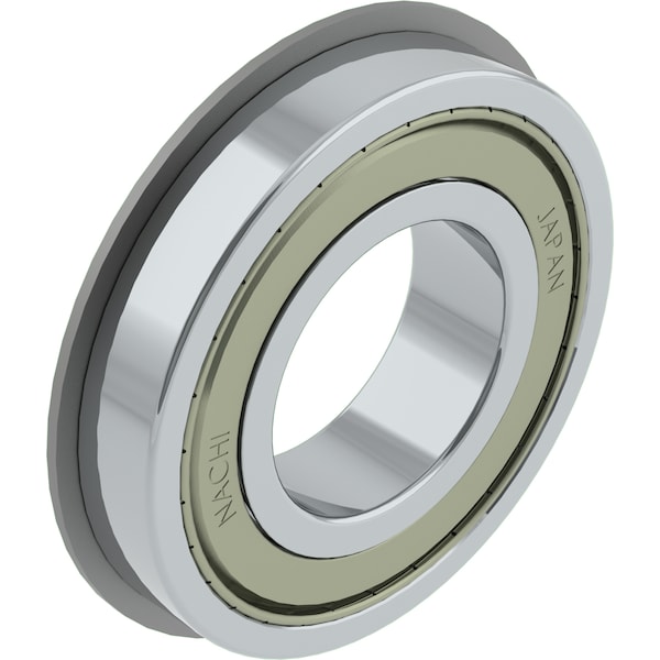 6000 Series Deep Groove Radial Ball Brg W/Snap, 6006ZZENR